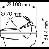 Plastimo Bussola Offshore 75 Nera Chiesuola 63861