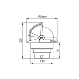 Plastimo Bussola Olimpic 135 Nera 65476