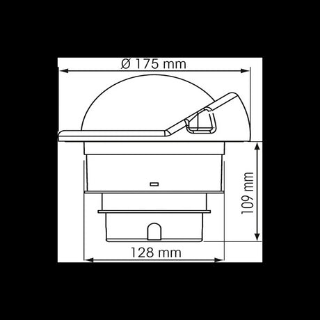 Plastimo Bussola Olympic Open 135 65514