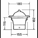 Riviera Bussola Bw1 Gradazione 5 Gradi 62.00013.01
