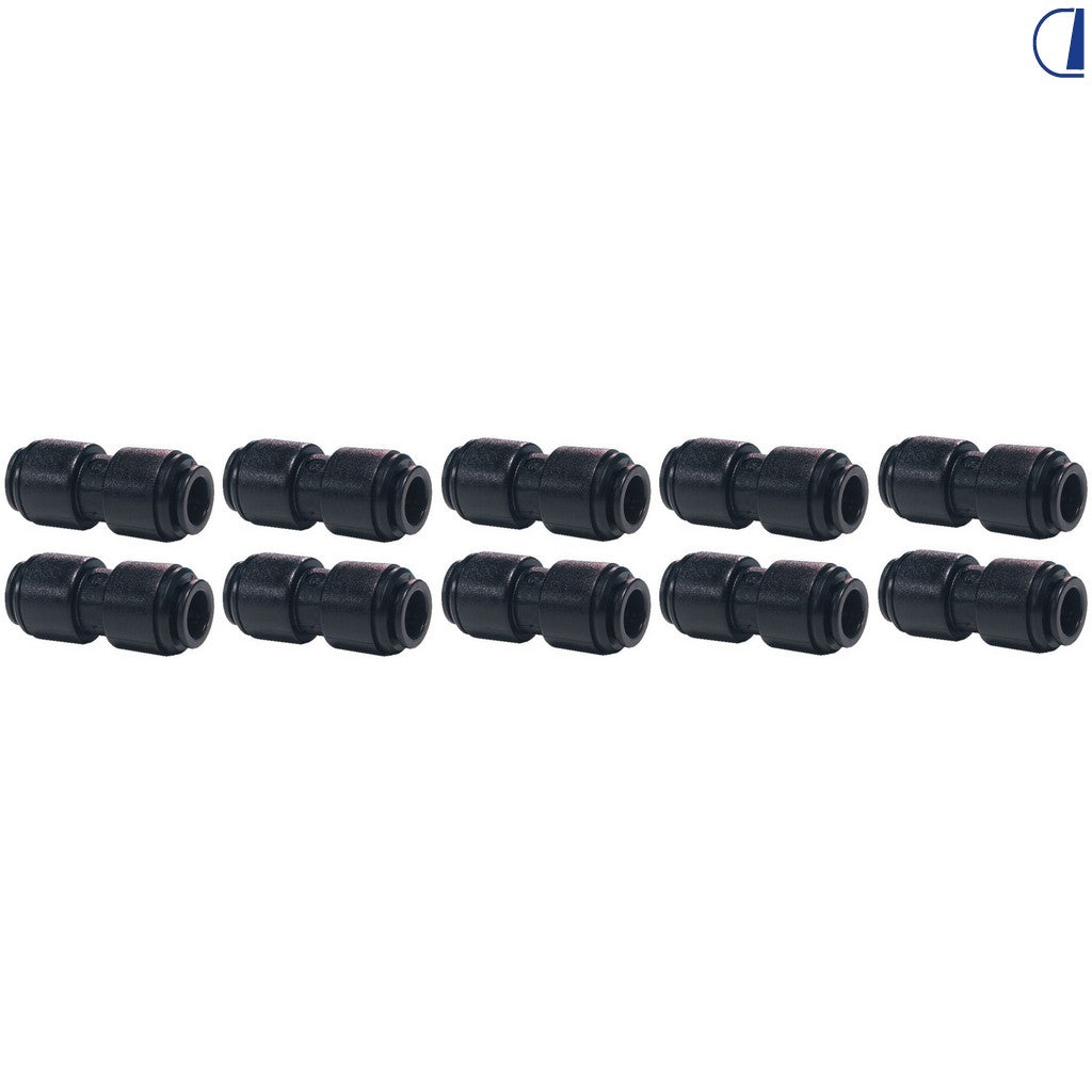 John Guest Raccordo dritto a innesto rapido 12 mm – Conf. 10 pz