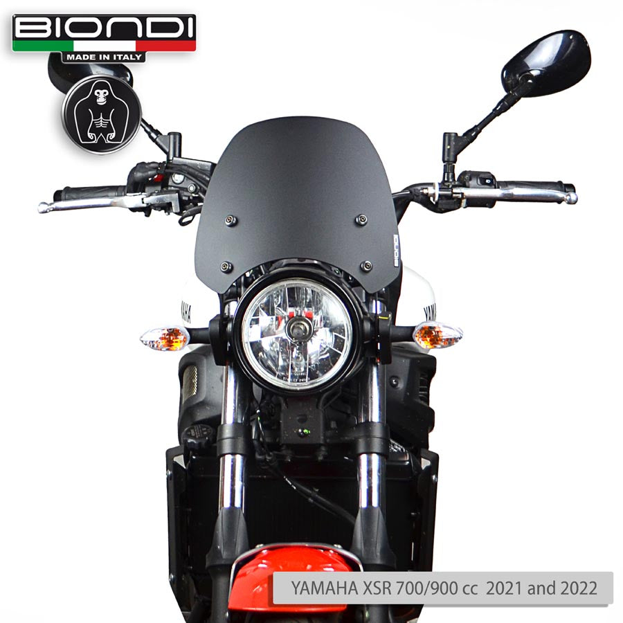 Biondi Cupolino Sport Nero Satinato Yamaha XSR 700/900 2021