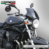 Biondi Cupolino Dark Nero per Moto Nude e Faro Tondo - MPN 8010036