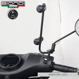 Biondi Parabrezza Z Trasparente Honda SH Mode 125 2021 - con Attacchi