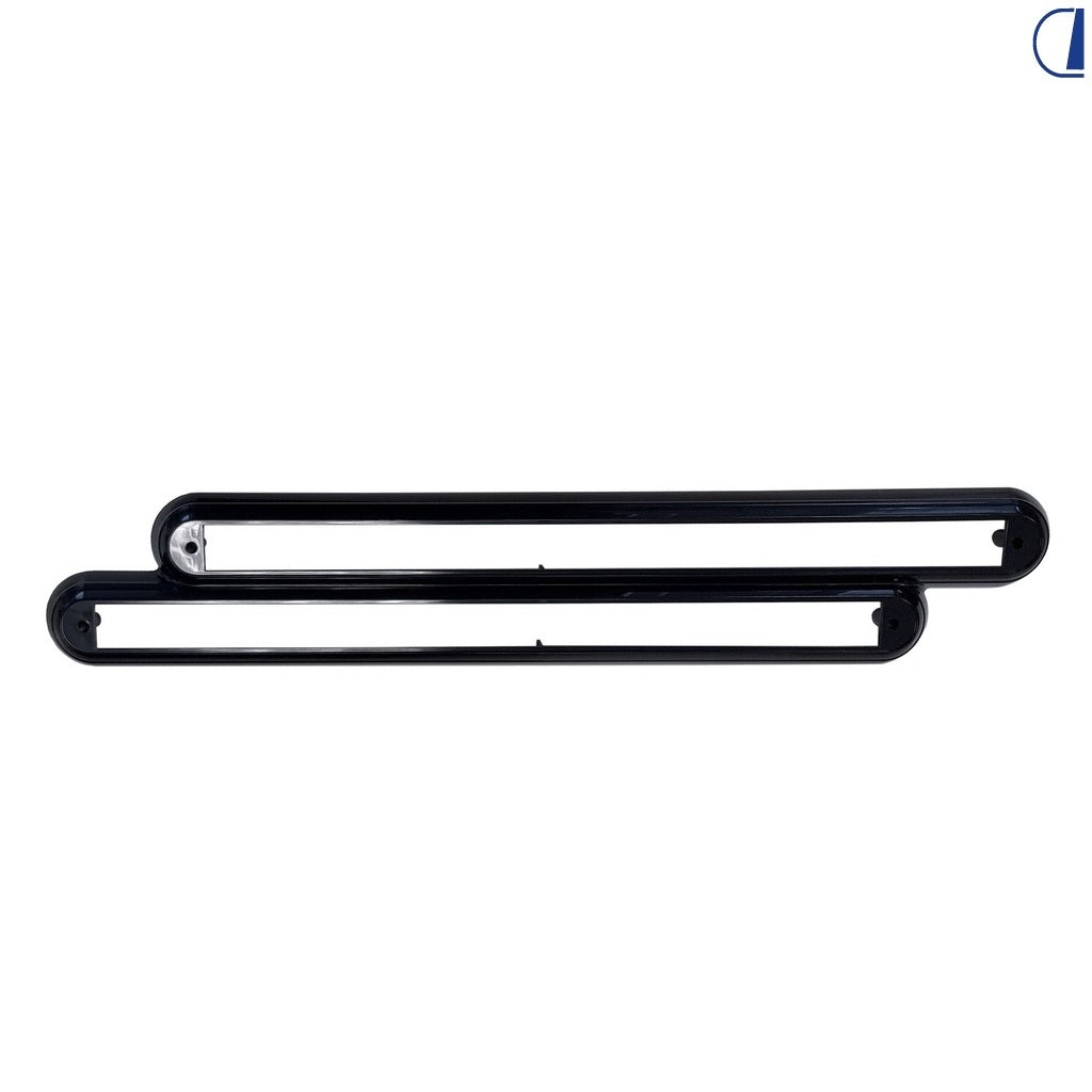 Di-Tec Cornice doppia destra per barre LED 380 mm