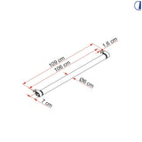 Fiamma Aiuto al carico Roller per Roof Rail 109 cm
