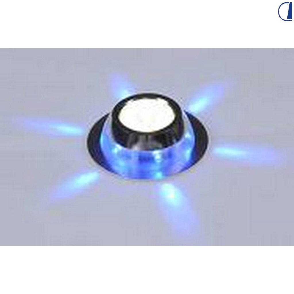 Faretto da incasso LED con luce notturna blu per camper