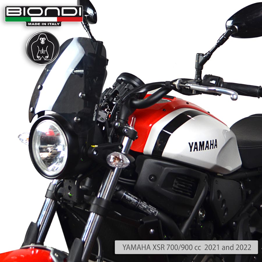 Biondi Cupolino Sport Fumè Scuro Yamaha XSR 700/900 2021 - Kit Incluso