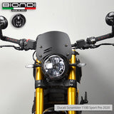 Biondi Cupolino Caffè Nero Satinato Ducati Scrambler 400/800/1100 - MPN 8010388