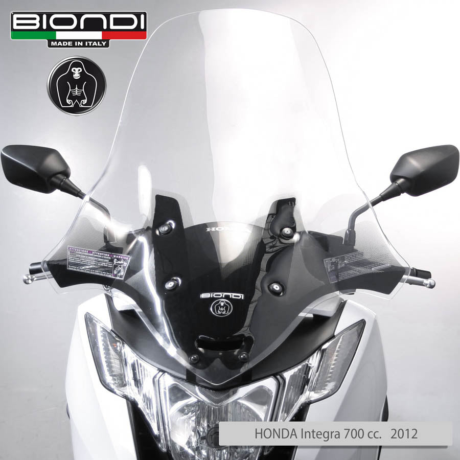 Biondi Club Parabrezza Trasparente Honda Integra 700 2012 - MPN 8061256