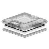 Fiamma Cupola tetto Vent 50 crystal con zanzariera e oscurante
