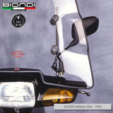 Biondi Parabrezza Club Piaggio Skipper 125/150 1993-1998 con Attacchi