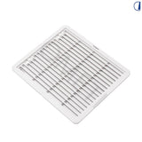 Di-Tec Griglia LS230 per frigorifero camper 401x344 mm bianca