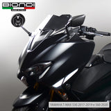 Biondi Wild Cupolino Alluminio Anodizzato Nero Opaco Yamaha T-Max 530 e 560