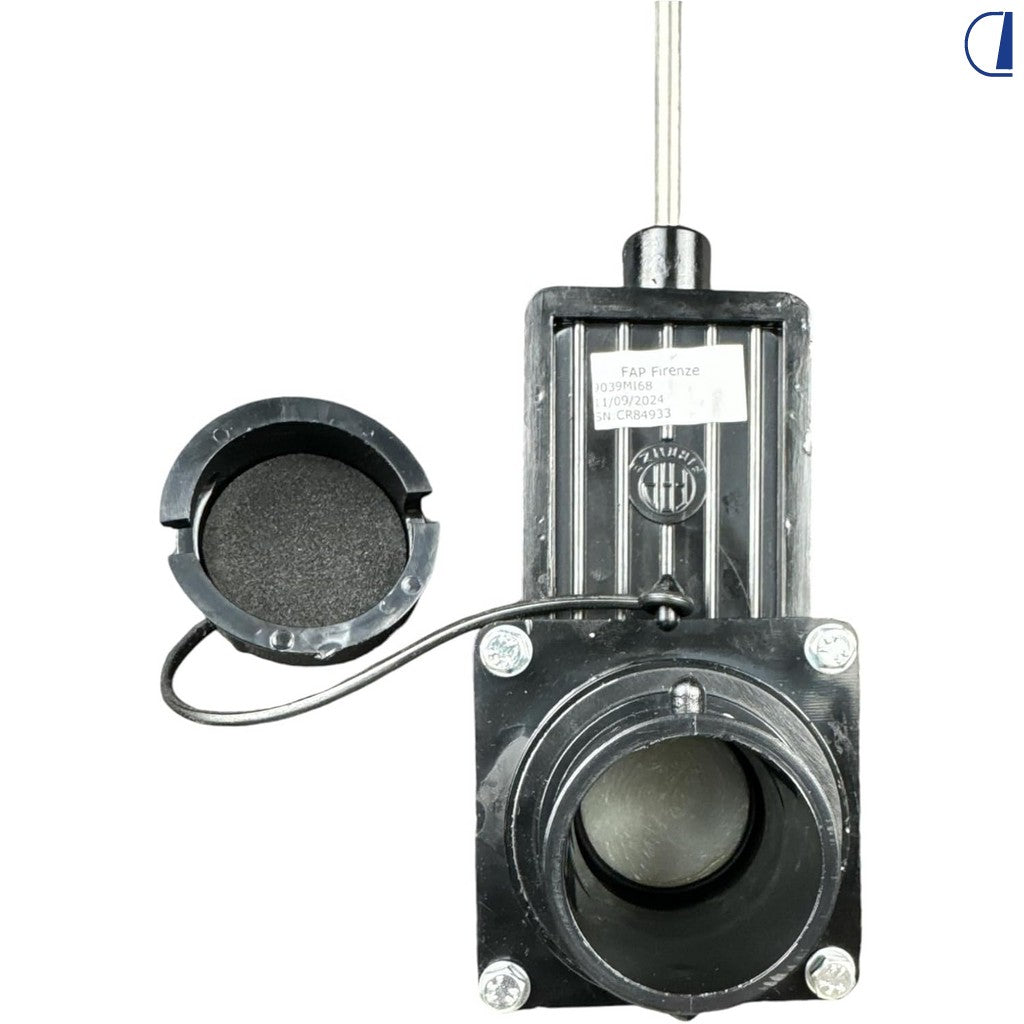 Valvola di scarico acque chiare 1" 1/2 con asta 60 cm