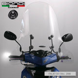 Biondi Parabrezza Club Italjet SX1 50 cc 2007 Trasparente - Completo di Attacchi