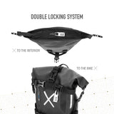 Shad TR08 Wasserdichte Adventure-Tasche für Motorrad-Topcase, 8 l