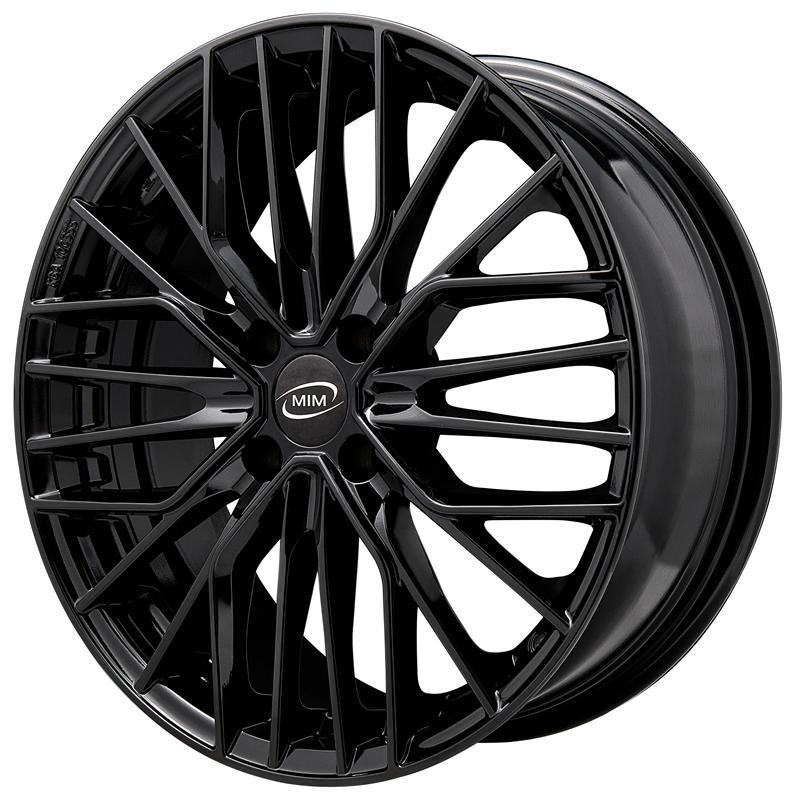 Cerchio in lega mod. ANKY4 Glossy Black 7x17 / 4 fori / PCD 108 / ET 38 / foro centrale 63,4