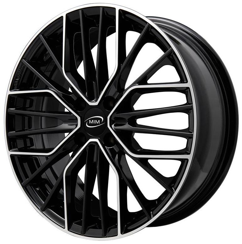 Cerchio in lega mod. ANKY4 Black Mirror 6,5x16 / 4 fori / PCD 108 / ET 20 / foro centrale 65,1