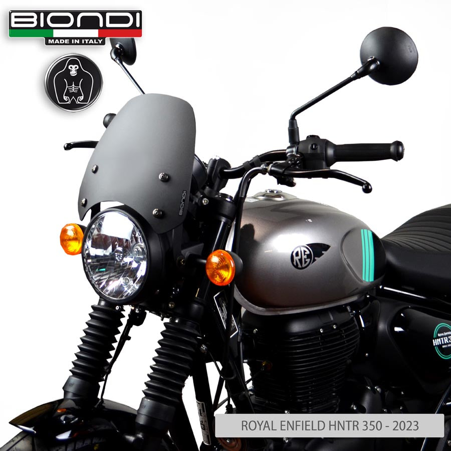 Biondi Cupolino Sport Nero Satinato Royal Enfield Hunter 350 2023 - MPN 8010432