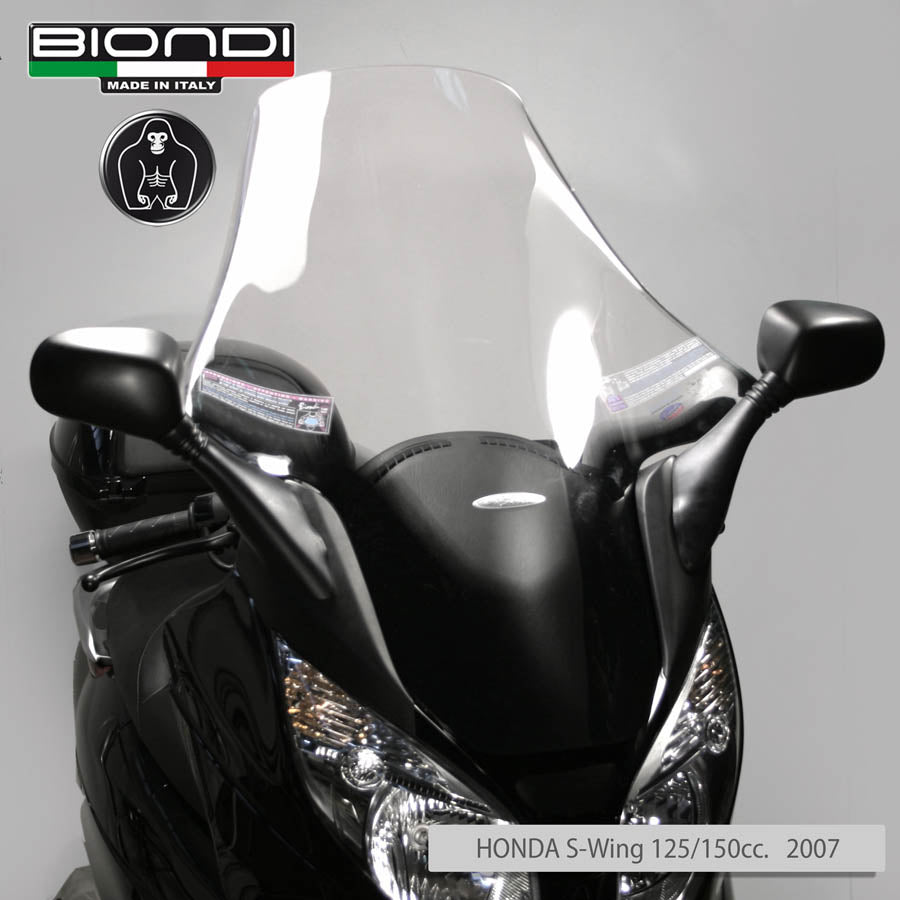 Biondi Club Parabrezza Trasparente Honda S-Wing 125/150 2007 - MPN 8061194