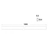 Quick Canalina Per Strip Led Nautica Barca FASP23131000A00