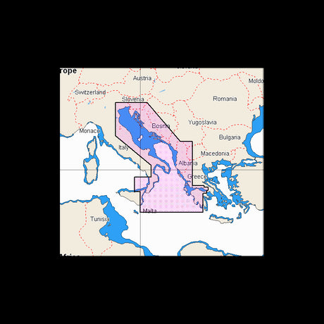 C-Map Sd-4 Italia, Spagna, Francia Mediterrano EM-D076