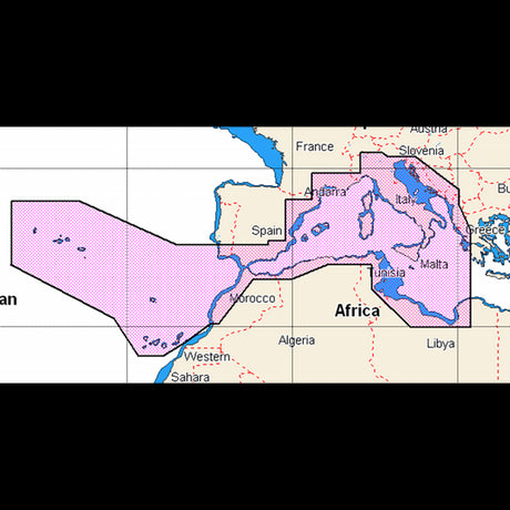 C-Map Mar Tirreno- Mediterraneo Centrale Discover Cartografia
