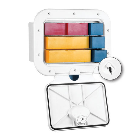 Neue Rade-Angelkiste mit Schlüssel 196573