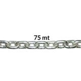 FNI Catena Inox Calibrata Diametro mm 6 - Bobina Mt 75 S0711-A0006X75