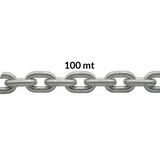 FNI Catena Zincata Calibrata Diametro mm 6- Bobina Mt 100 C03060CF