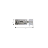 Aldeghi Luigi Catenaccio Inox Portalucchetto mm 105 248.10