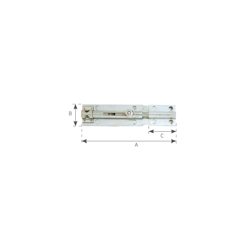 Aldeghi Luigi Catenaccio Inox Portalucchetto mm 170 250.15