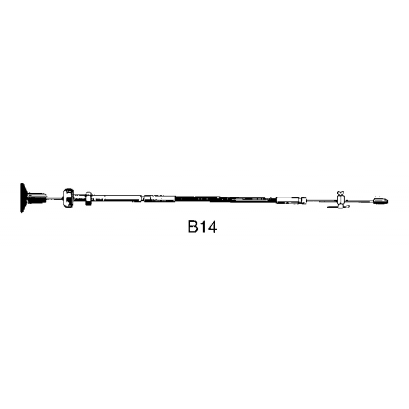 Ultraflex Cavo Comando Stop B14 Da 5 Pollice 30079L