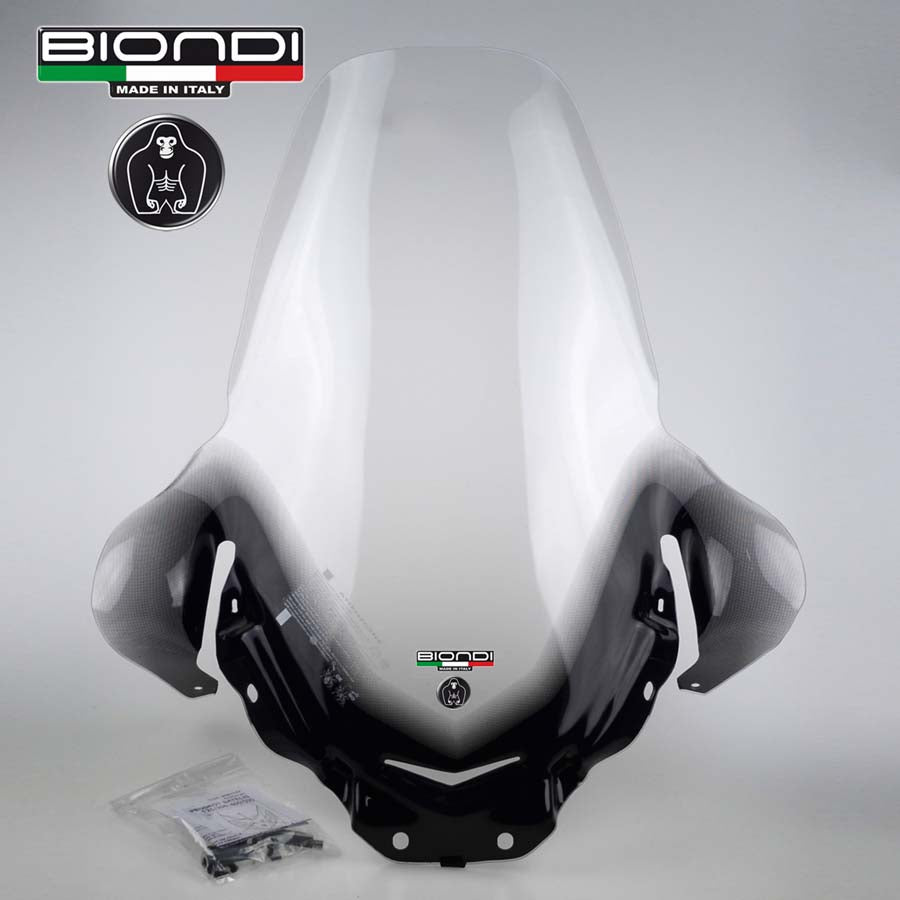 Biondi Club Parabrezza Trasparente Peugeot Satelis 125-500 cc 2006-2013