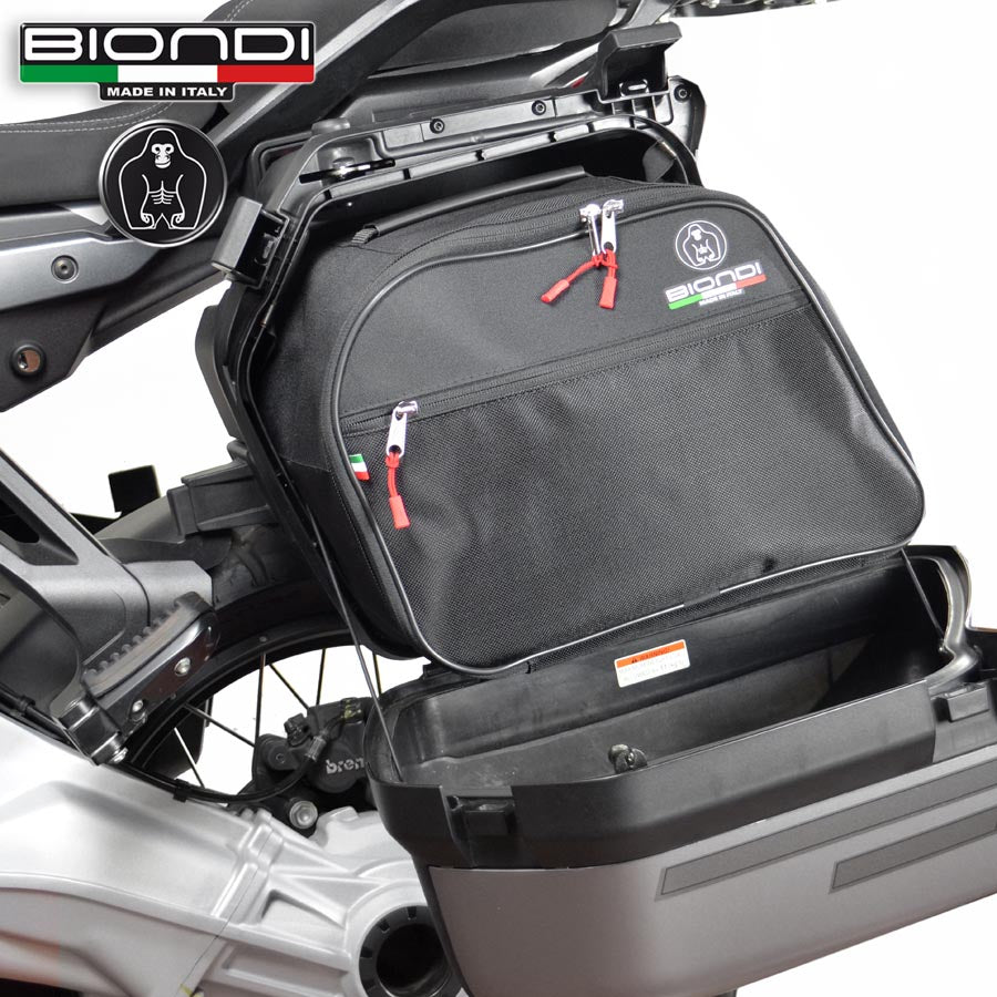 Biondi Borse Interne per Valigie Originali Moto Guzzi Stelvio e V100 Mandello - Coppia