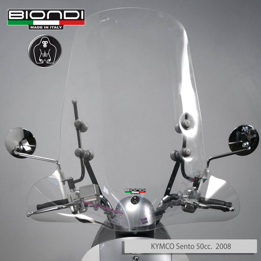 Biondi Windschutzscheiben-Halterungssatz für KYMCO People S 300 ccm 2008–2018