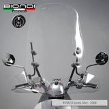 Biondi Windschutzscheiben-Halterungssatz für KYMCO People S 300 ccm 2008–2018
