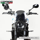 Biondi Cupolino Sport Fumè Scuro con Kit Montaggio - Benelli, Moto Guzzi V7, Triumph Bonneville, Yamaha XSR
