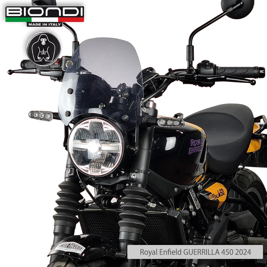 Biondi Cupolino Sport Fumè Chiaro Royal Enfield Guerrilla 450 2024