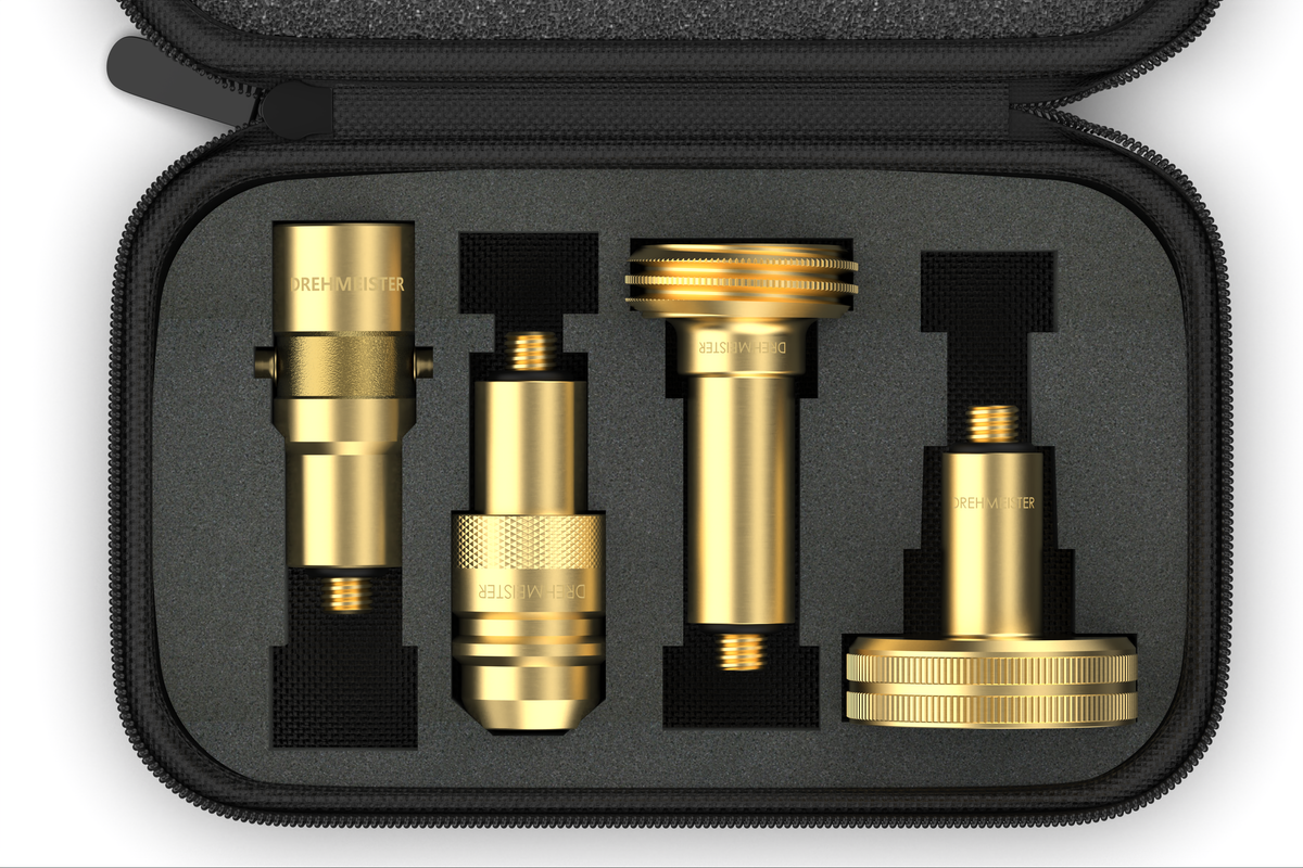 DREHMEISTER Set adattatore GPL con custodia (M10x1,5/lungo)
