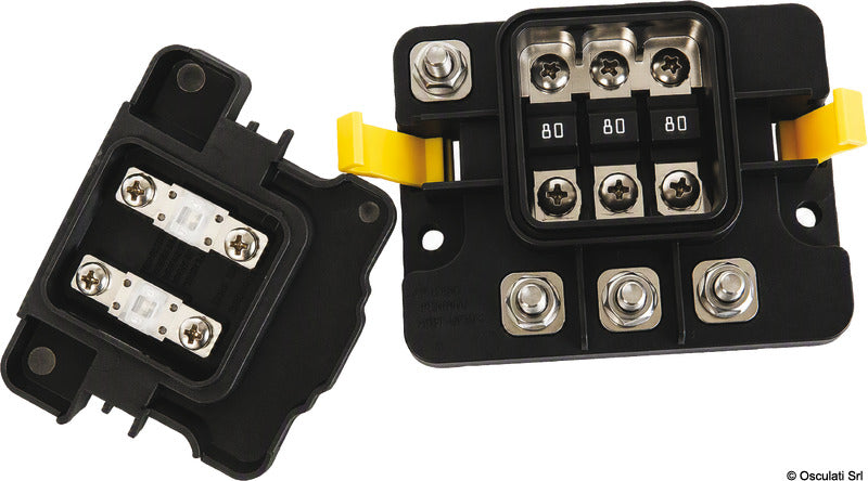 Egis Portafusibili MIDI 3 Slot Sigillato IP69 M8-M6