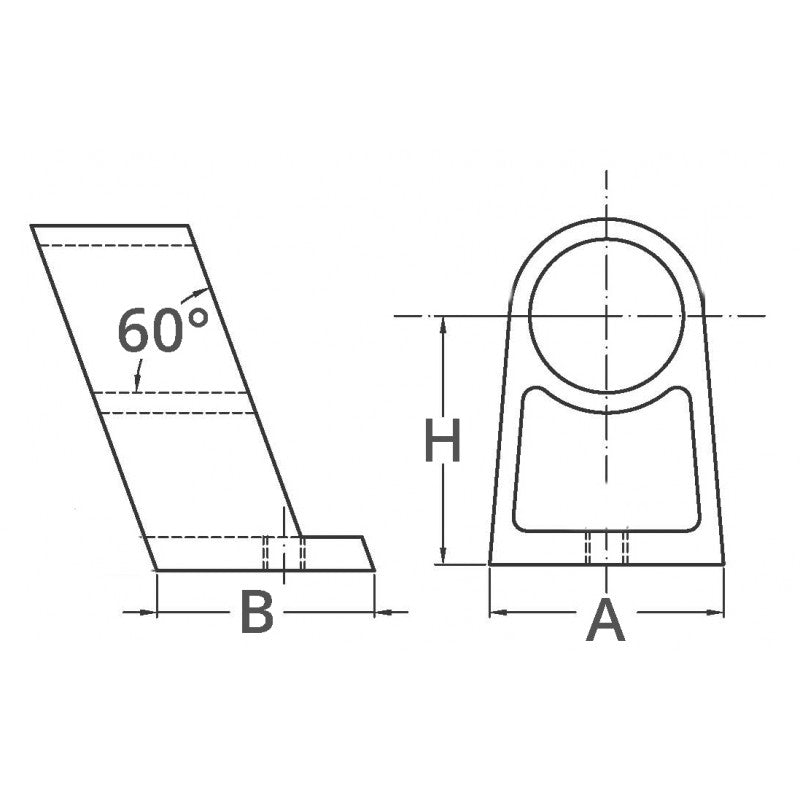 FNI Centrale Acciaio Inox 316 Diametro mm 22 S0944-A0022
