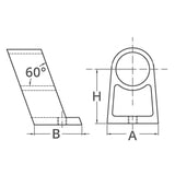 FNI Centrale Acciaio Inox 316 Diametro mm 22 S0944-A0022