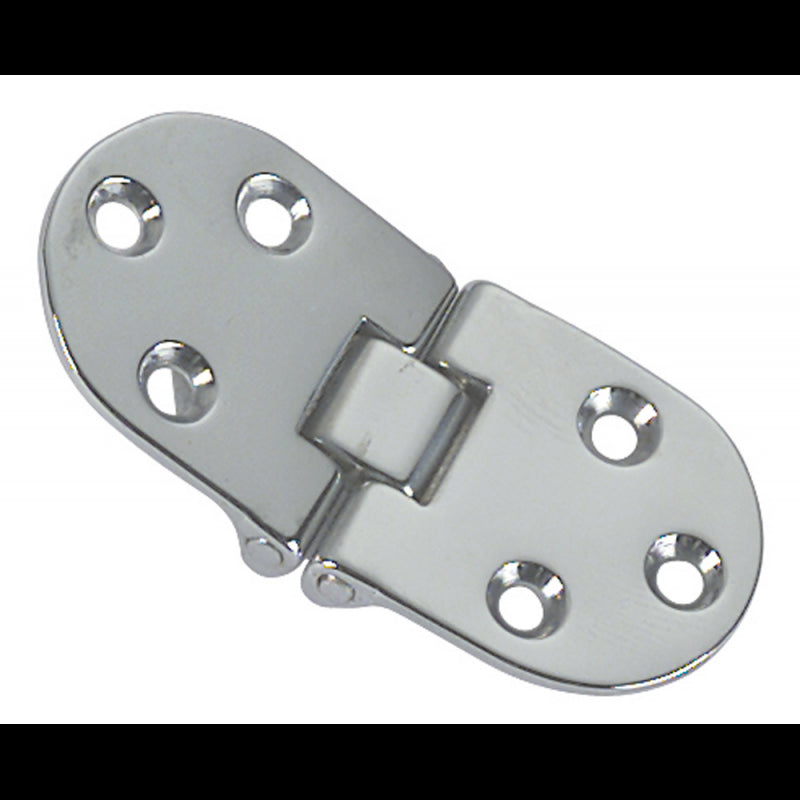 Borsani Angelo Scharnier mit Anschlag, verchromtes Messing 304.30X80NIK, poliert