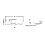 Marine Town Nautica Chiusura Inox 316 con Chiave 9907883