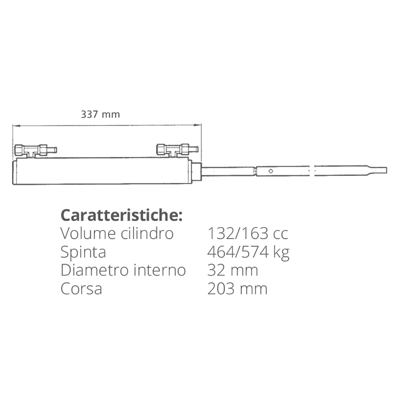 Cilindro Uc132 Obs