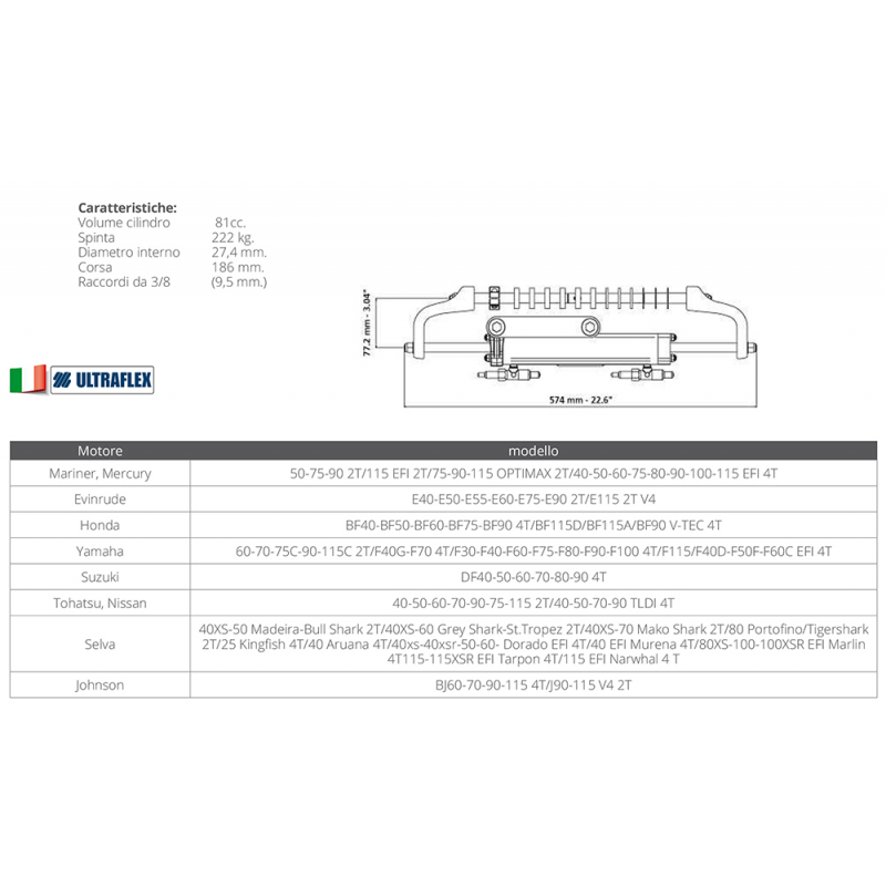 Ultraflex Cilindro Uc81-Obf 42654N