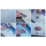Kit de reparación Barton Marine Clamseal N para embarcaciones inflables y productos 60001