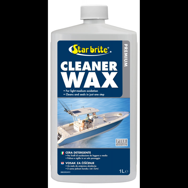 Starbrite Cleaner Wax Premium 1Lt 89632IC